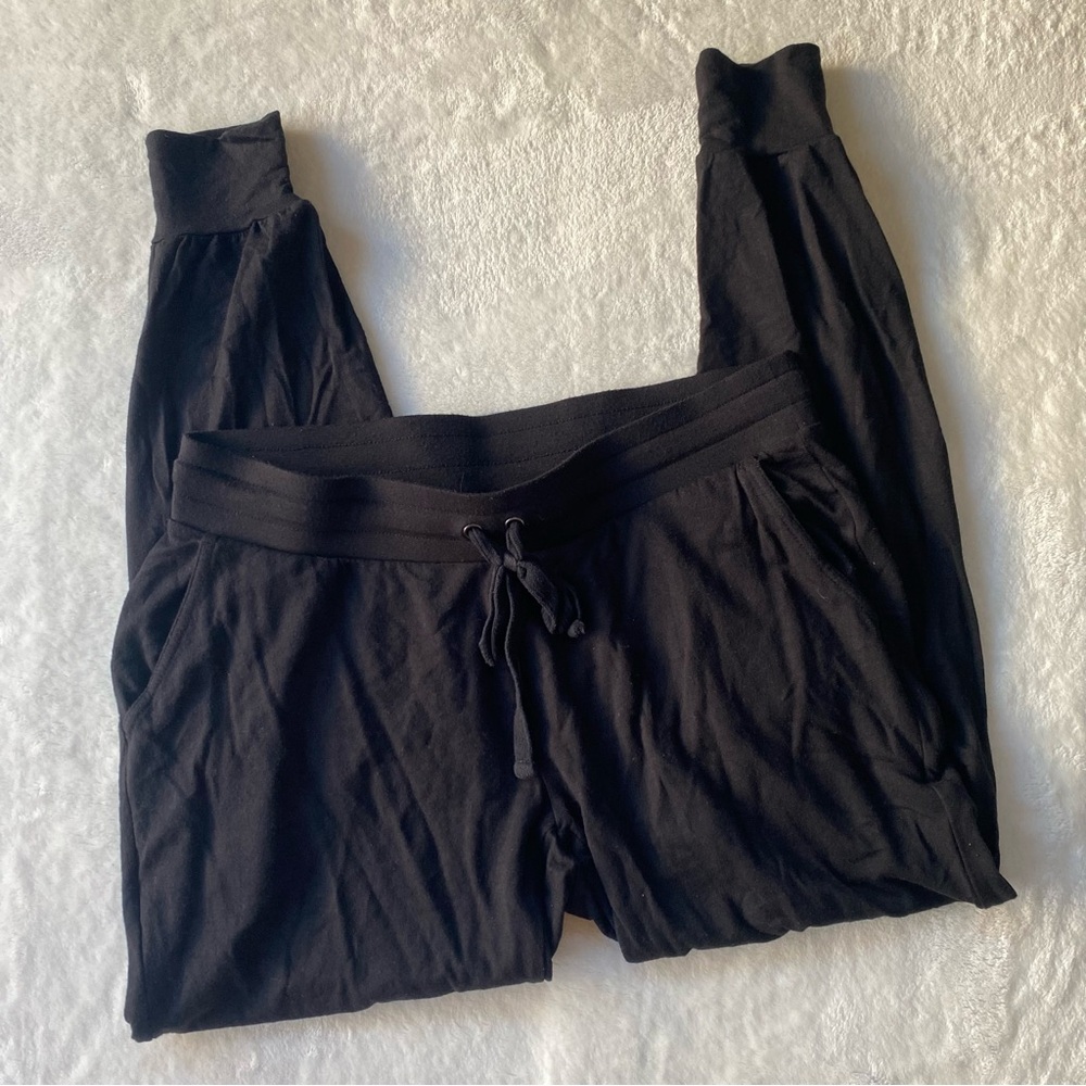 A Pea in the Pod‎ Black Lounge Pants Size Small Maternity Joggers lightweight